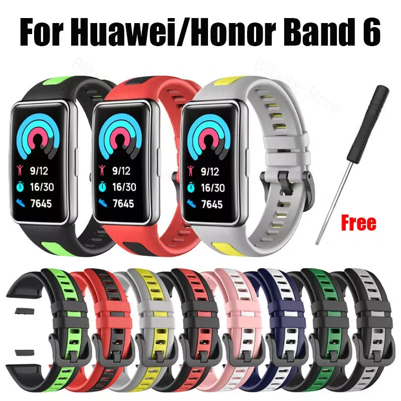 Silicone Strap For Huawei Honor Band 6 Strap TPU Replacement Watchband For Huawei Honor Band 6 Bracelet Strap Smart Accessories 
Silicone Strap For Huawei Honor Band 6 Strap TPU Replacement Watchband For Huawei Honor Band 6 Bracelet Strap Smart Accessories