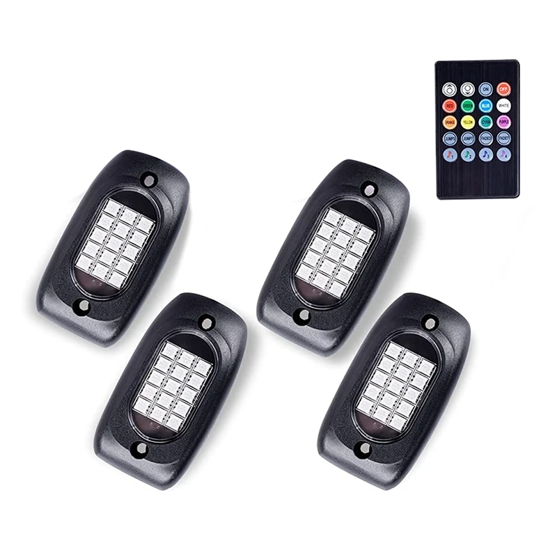 LED Rock Lights - Multicolor RGB Underglow Neon Lights Waterproof Music Mode For Jeep Truck Car UTV ATV SUV
LED Rock Lights - Multicolor RGB Underglow Neon Lights Waterproof Music Mode For Jeep Truck Car UTV ATV SUV