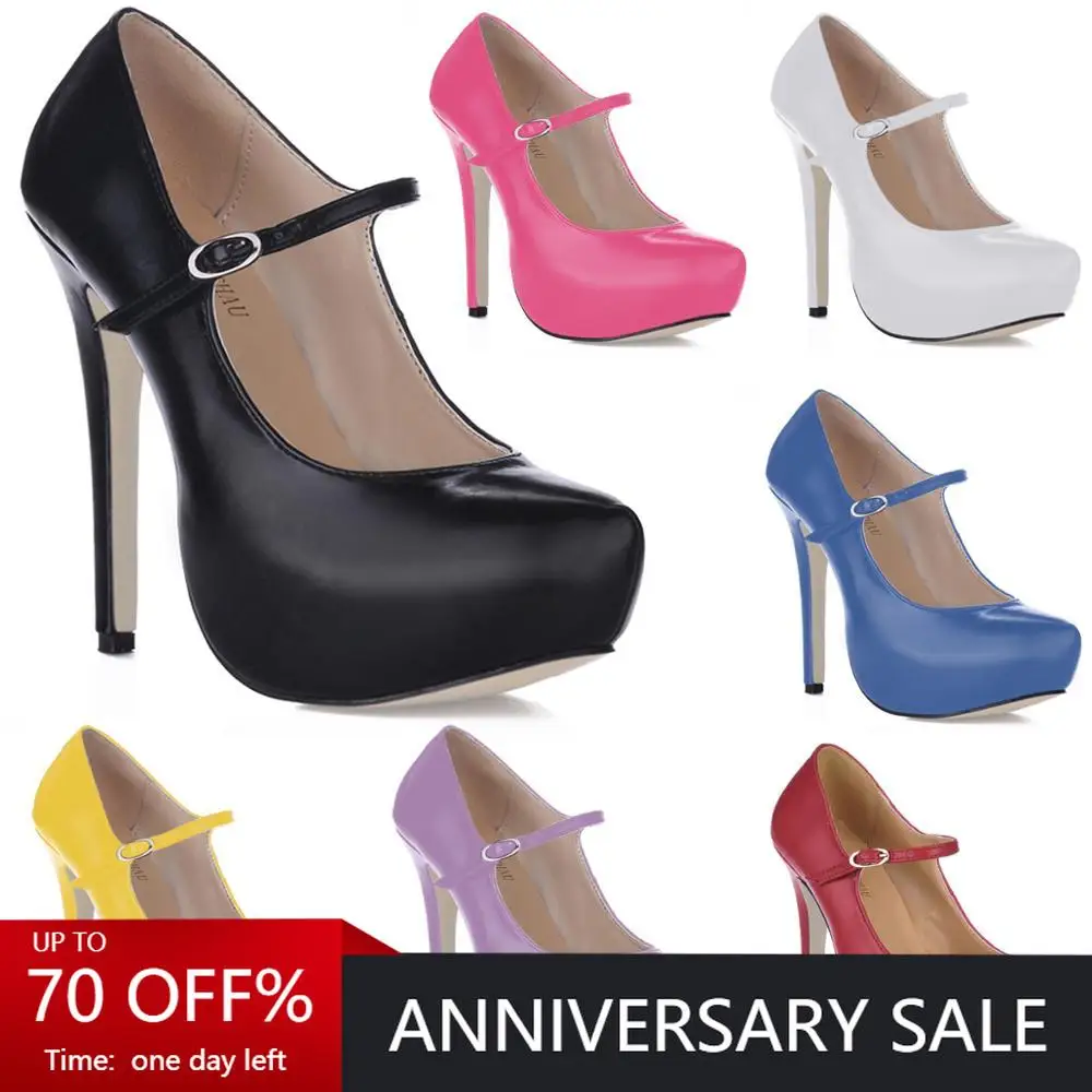 CHMILE CHAU Marry Janes Sexy Party Women Pumps Round Toe Stiletto High Heel Platform Buckle Ladies Shoes Zapatos Mujer 3463B-b
CHMILE CHAU Marry Janes Sexy Party Women Pumps Round Toe Stiletto High Heel Platform Buckle Ladies Shoes Zapatos Mujer 3463B-b