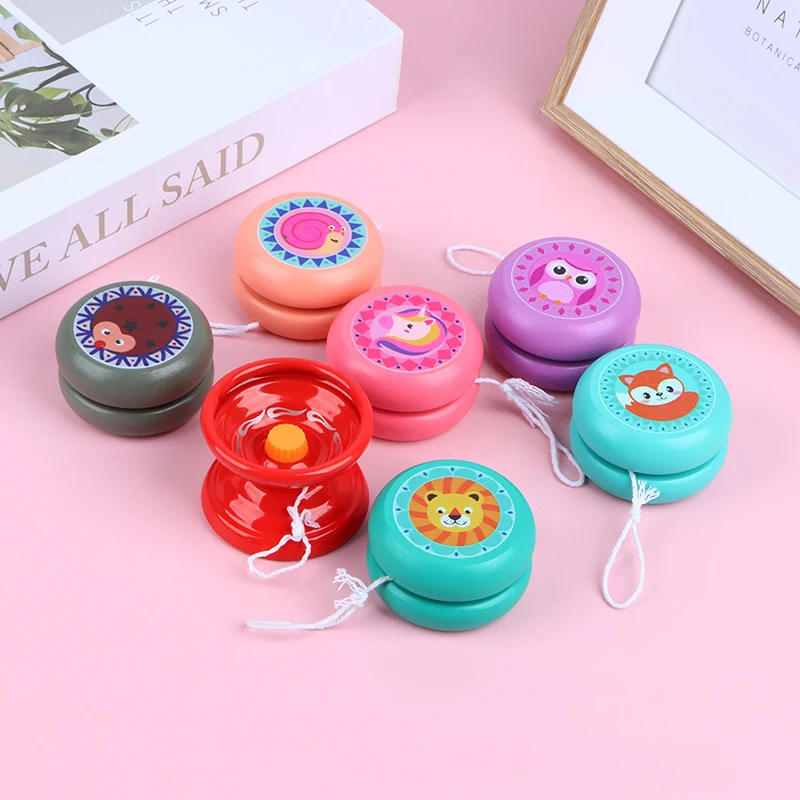 Children Yoyo Ball Cute Animal Prints Wooden Yoyo Toys Cartoon Puzzle Nostalgic Toy Kindergarten Children's Gifts
Children Yoyo Ball Cute Animal Prints Wooden Yoyo Toys Cartoon Puzzle Nostalgic Toy Kindergarten Children's Gifts