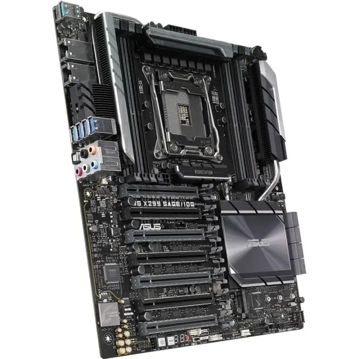 Новая оригинальная материнская плата для ASUS WS X299 шалфея/10G поддерживает Процессор серии Intel 10900X/10920X
Новая оригинальная материнская плата для ASUS WS X299 шалфея/10G поддерживает Процессор серии Intel 10900X/10920X