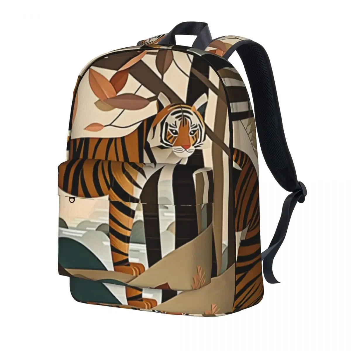 Tiger Backpack Modern Art Style Vibrant Illustration University Backpacks Girl Design Lightweight School Bags Elegant Rucksack
Tiger Backpack Modern Art Style Vibrant Illustration University Backpacks Girl Design Lightweight School Bags Elegant Rucksack
