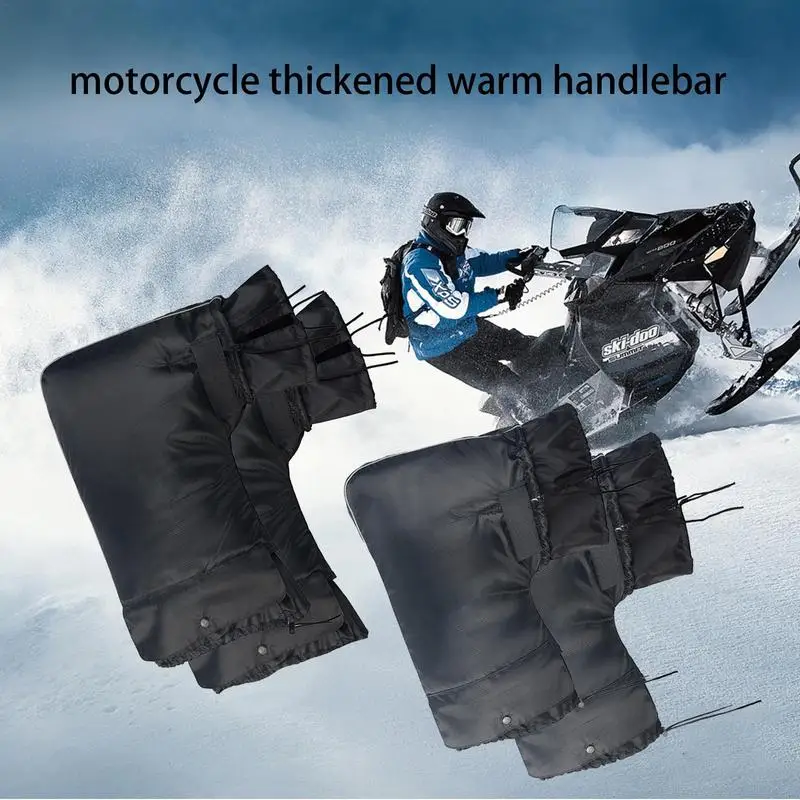 Winter Motorcycle Handlebar Covers Windproof Thickened Handlebar Mittens Hand Warmer Warm Motorbike Handle Bar Hand Cover Muffs
Winter Motorcycle Handlebar Covers Windproof Thickened Handlebar Mittens Hand Warmer Warm Motorbike Handle Bar Hand Cover Muffs