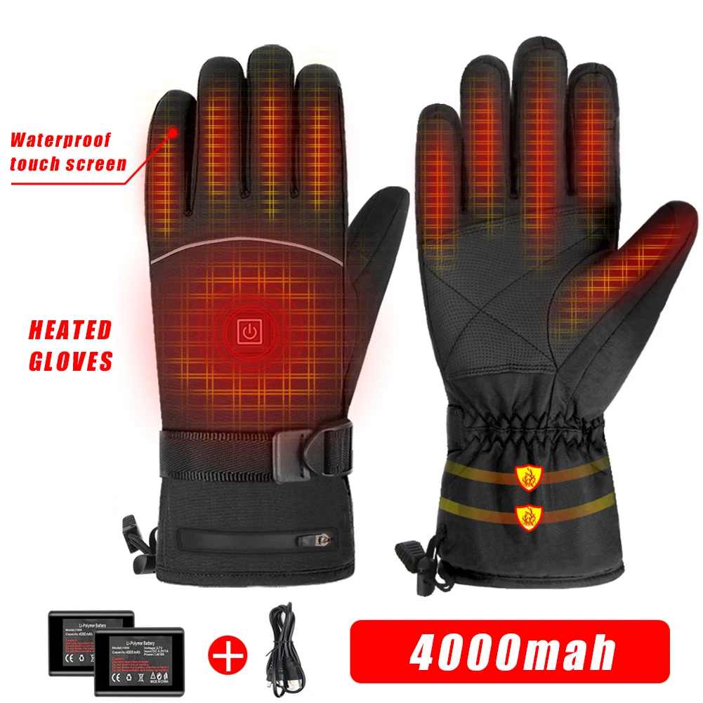 Motorcycle Heated Gloves Winter Warm Lithium Battery Heated Gloves Touch Screen Waterproof Skiing Heated Rechargeable Gloves
Motorcycle Heated Gloves Winter Warm Lithium Battery Heated Gloves Touch Screen Waterproof Skiing Heated Rechargeable Gloves