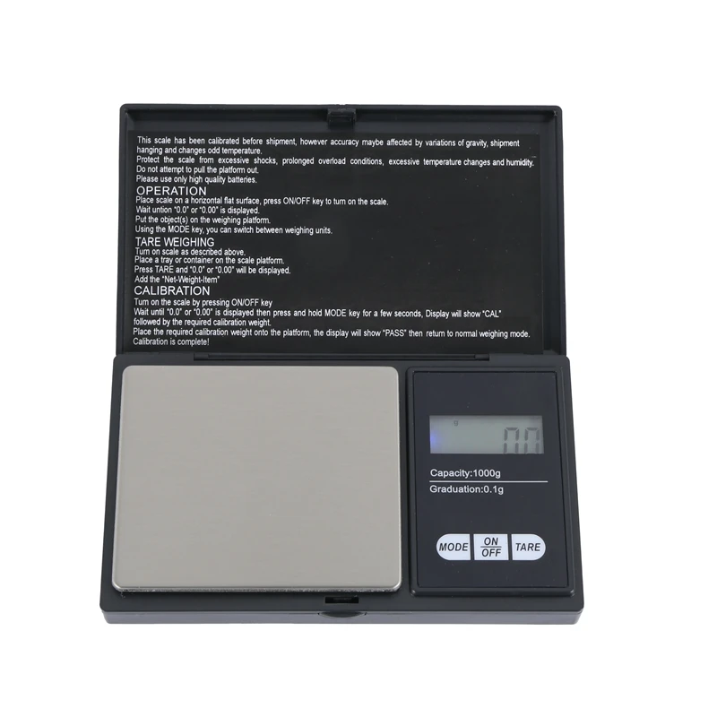 

Digital Pocket Scale 1000G X 0.1G, Kitchen Scale, Jewelry Scales Mini Electronic Scale Pocket Scale