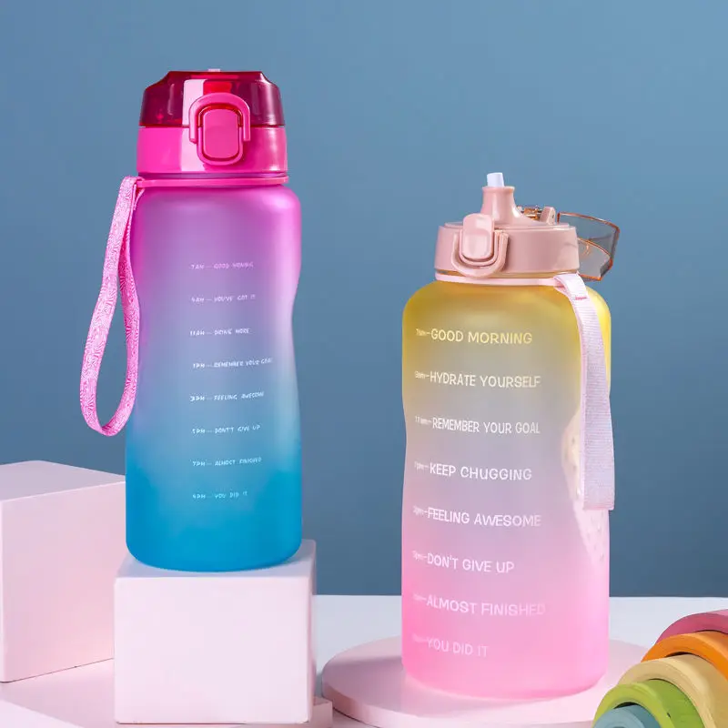 Portable Fitness Jugs Outdoor Travel Cup Sports Gym Drink Tumbler Water Bottle With Time Marker 2/3.8L Large Capacity Straw Mug
Portable Fitness Jugs Outdoor Travel Cup Sports Gym Drink Tumbler Water Bottle With Time Marker 2/3.8L Large Capacity Straw Mug