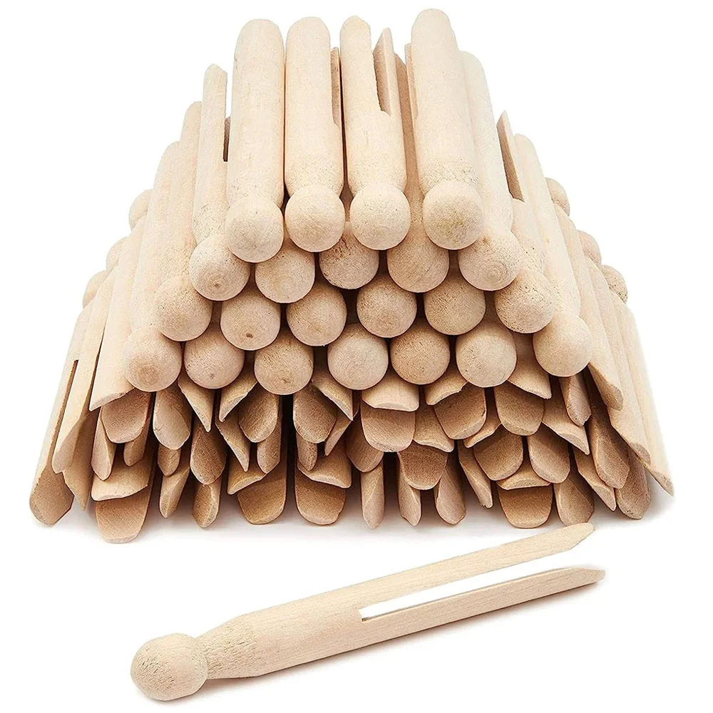 Pack of 4 Vintage Round Wooden Clothespins 4.3in Long Retro Clothes Pin for Crafts and Laundry Outdoor Home Kitchen Travel 
Pack of 4 Vintage Round Wooden Clothespins 4.3in Long Retro Clothes Pin for Crafts and Laundry Outdoor Home Kitchen Travel