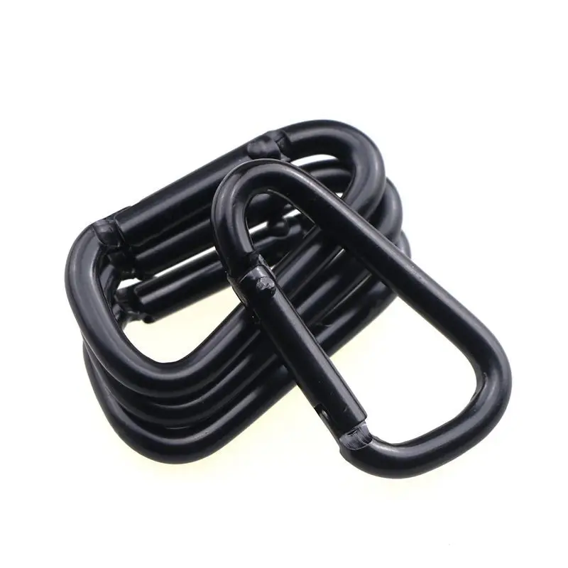10 PCS Climb Clip Aluminum Alloy Tourist Hook Fishing Carbin Buckle Key or Water Holder Carabiner Hooks
10 PCS Climb Clip Aluminum Alloy Tourist Hook Fishing Carbin Buckle Key or Water Holder Carabiner Hooks