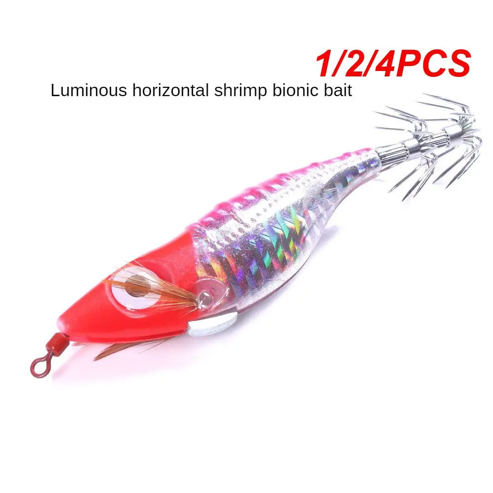 1/2/4PCS Squid Jig Luminous Hook 10Cm-9G Octopus Squid Jigging Bait Wood Shrimp Fishing Lure For Sea Boat Fishing Tackle
1/2/4PCS Squid Jig Luminous Hook 10Cm-9G Octopus Squid Jigging Bait Wood Shrimp Fishing Lure For Sea Boat Fishing Tackle