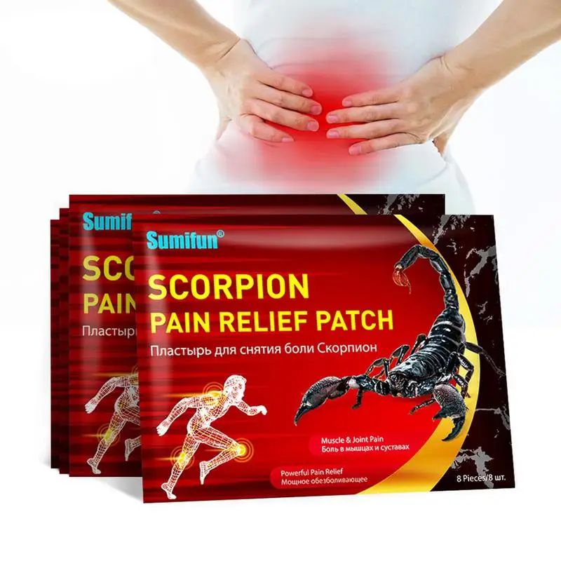 8pcs Pain Relief Patch Neck Muscle Pain Paste Sports Mountaineering Travel Work Injury Stickers Effective Pain Relief Plaster
8pcs Pain Relief Patch Neck Muscle Pain Paste Sports Mountaineering Travel Work Injury Stickers Effective Pain Relief Plaster