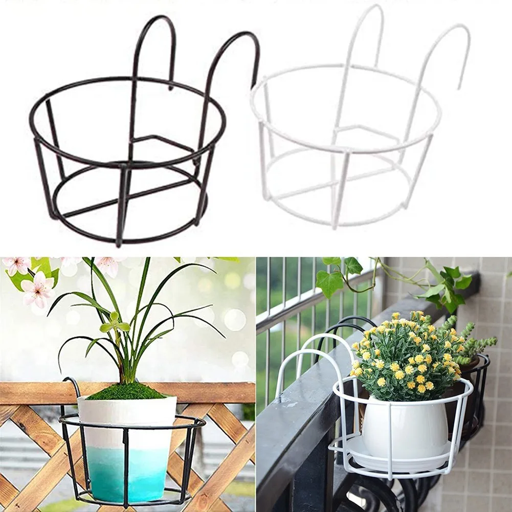 Round Iron Flower Pot Holder Garden Hanging Potted Plants Racks Balcony Railing Flower Pot Rack Home Fence Plant Rack Decoration
Round Iron Flower Pot Holder Garden Hanging Potted Plants Racks Balcony Railing Flower Pot Rack Home Fence Plant Rack Decoration