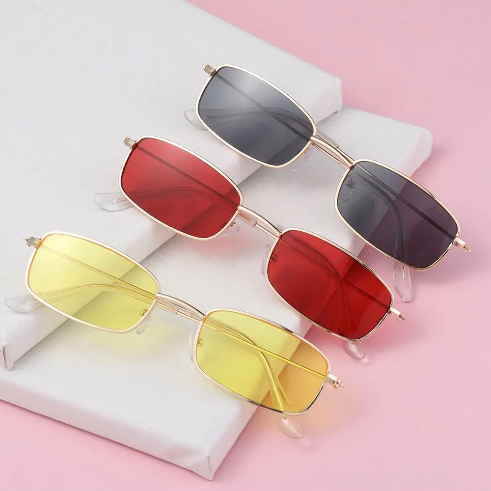 Goggles Eyewear Clear Lens Small Oval Women's Sunglasses Vintage Rectangle Sunglasses Brand Shades Metal Sun Glasses
Goggles Eyewear Clear Lens Small Oval Women's Sunglasses Vintage Rectangle Sunglasses Brand Shades Metal Sun Glasses