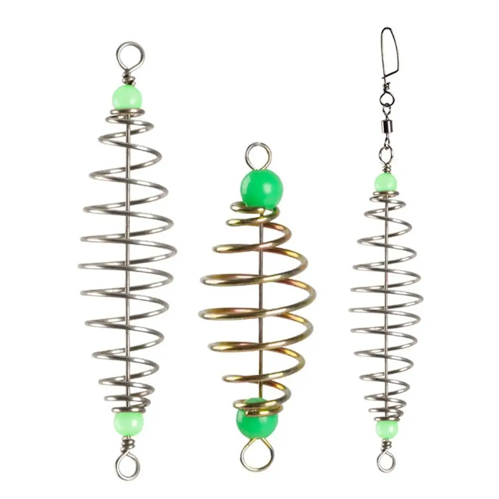 Method Leader Fishing Stainless Steel Feeder Explosion Olive Spring Lure Cage Waist Drum Stainless Steel Hanging Tackle Fishing
Method Leader Fishing Stainless Steel Feeder Explosion Olive Spring Lure Cage Waist Drum Stainless Steel Hanging Tackle Fishing