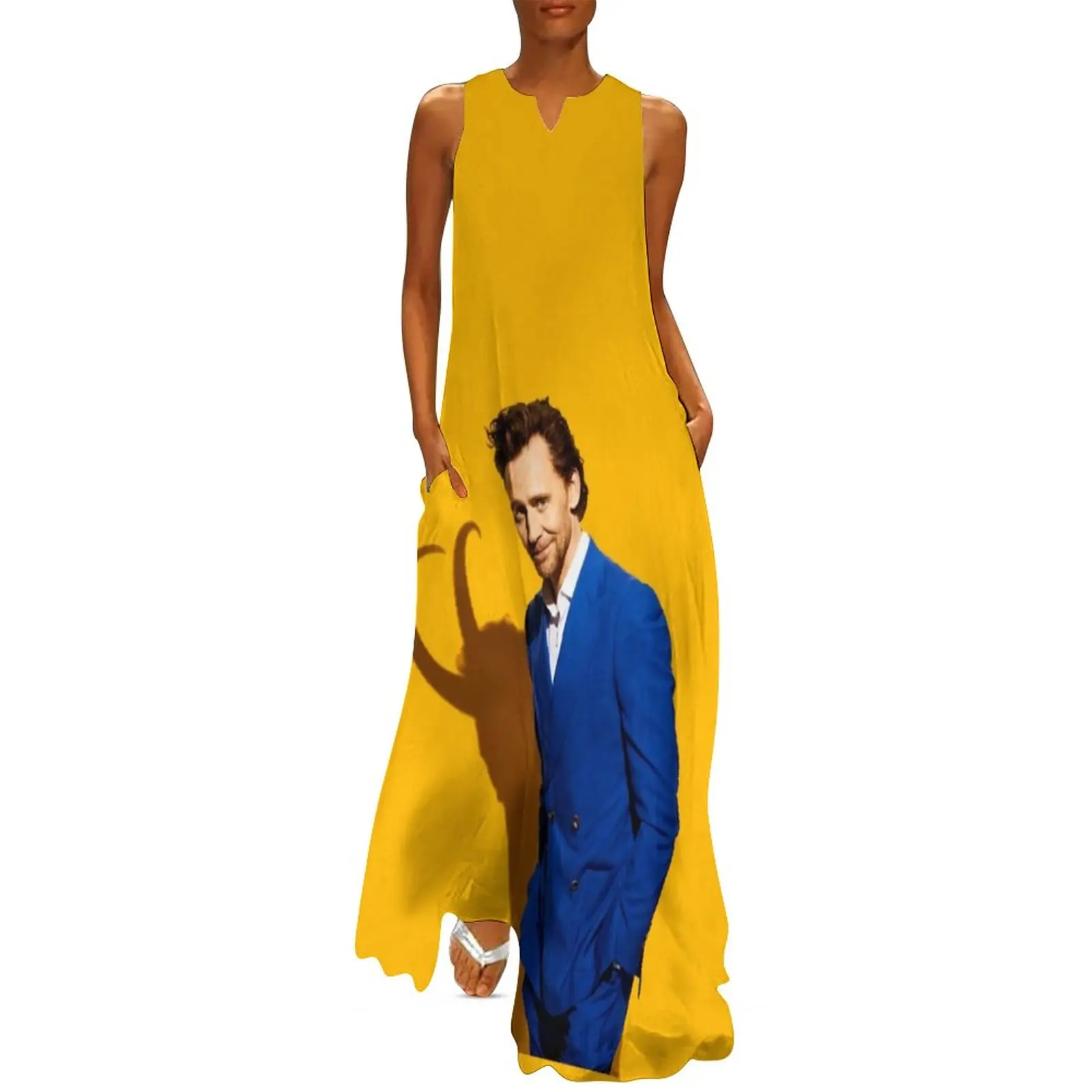 Tom Hiddleston Dress Personalized Print Elegant Maxi Dress Street Fashion Bohemia Long Dresses Summer V Neck Custom Vestidos
Tom Hiddleston Dress Personalized Print Elegant Maxi Dress Street Fashion Bohemia Long Dresses Summer V Neck Custom Vestidos