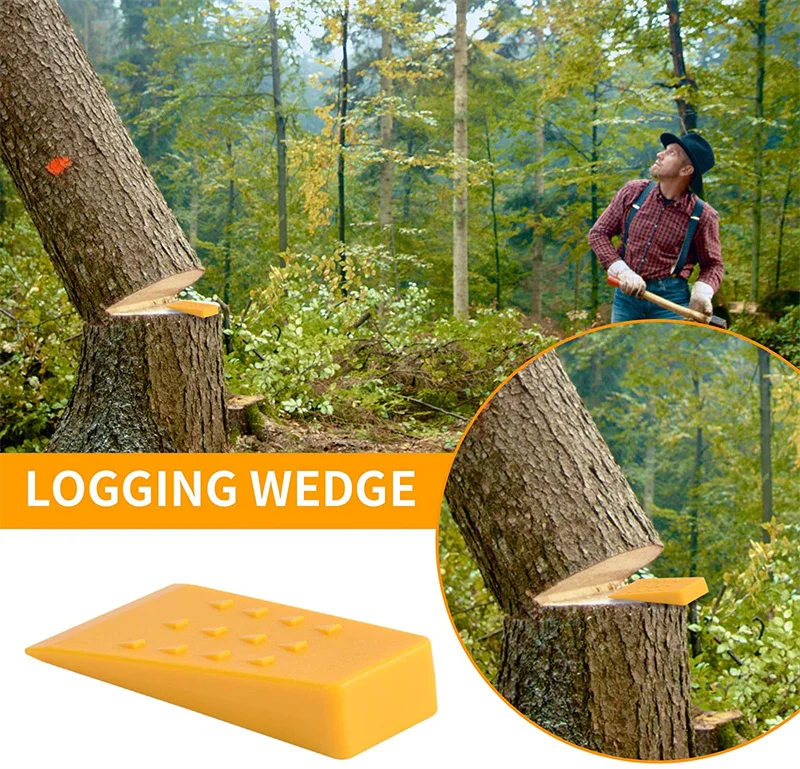 

Tree Felling Wedges Chainsaw Wedges Logging Supplies 3 Type 5inch 8inch 10inch Tree Wedge Safe Logger Garden Tools Accessory