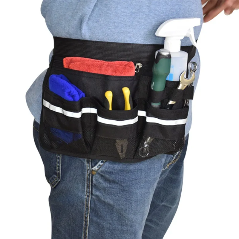 Cleaning Use Waist Tool Bag Oxford Cloth Waterproof Hotel Cleaners Storage Pouch Multi-functional Waist Pouch Garden Tool Kits
Cleaning Use Waist Tool Bag Oxford Cloth Waterproof Hotel Cleaners Storage Pouch Multi-functional Waist Pouch Garden Tool Kits