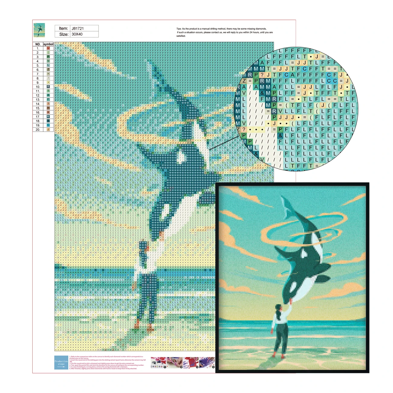 Blue Decorative Full 5d Diamond Painting Kit Mosaic Embroidery by Numbers Cartoon Cross Stitch Home Decor Art Decoration DIY
Blue Decorative Full 5d Diamond Painting Kit Mosaic Embroidery by Numbers Cartoon Cross Stitch Home Decor Art Decoration DIY