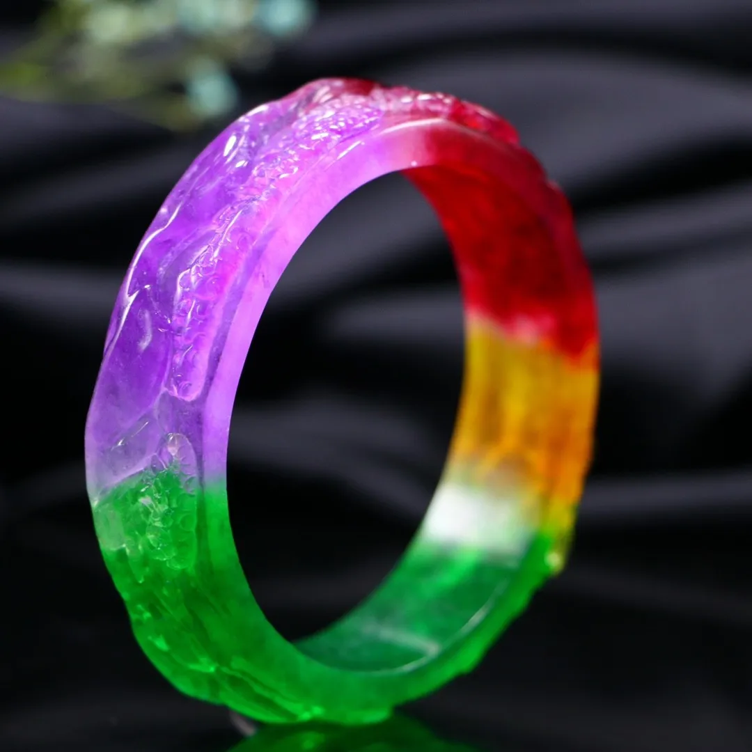 Genuine Myanmar Jadeite Bangle With Certificate High Ice Grade A Colorful Burma Jades Natural Stone Carved Bangles Bracelets
Genuine Myanmar Jadeite Bangle With Certificate High Ice Grade A Colorful Burma Jades Natural Stone Carved Bangles Bracelets