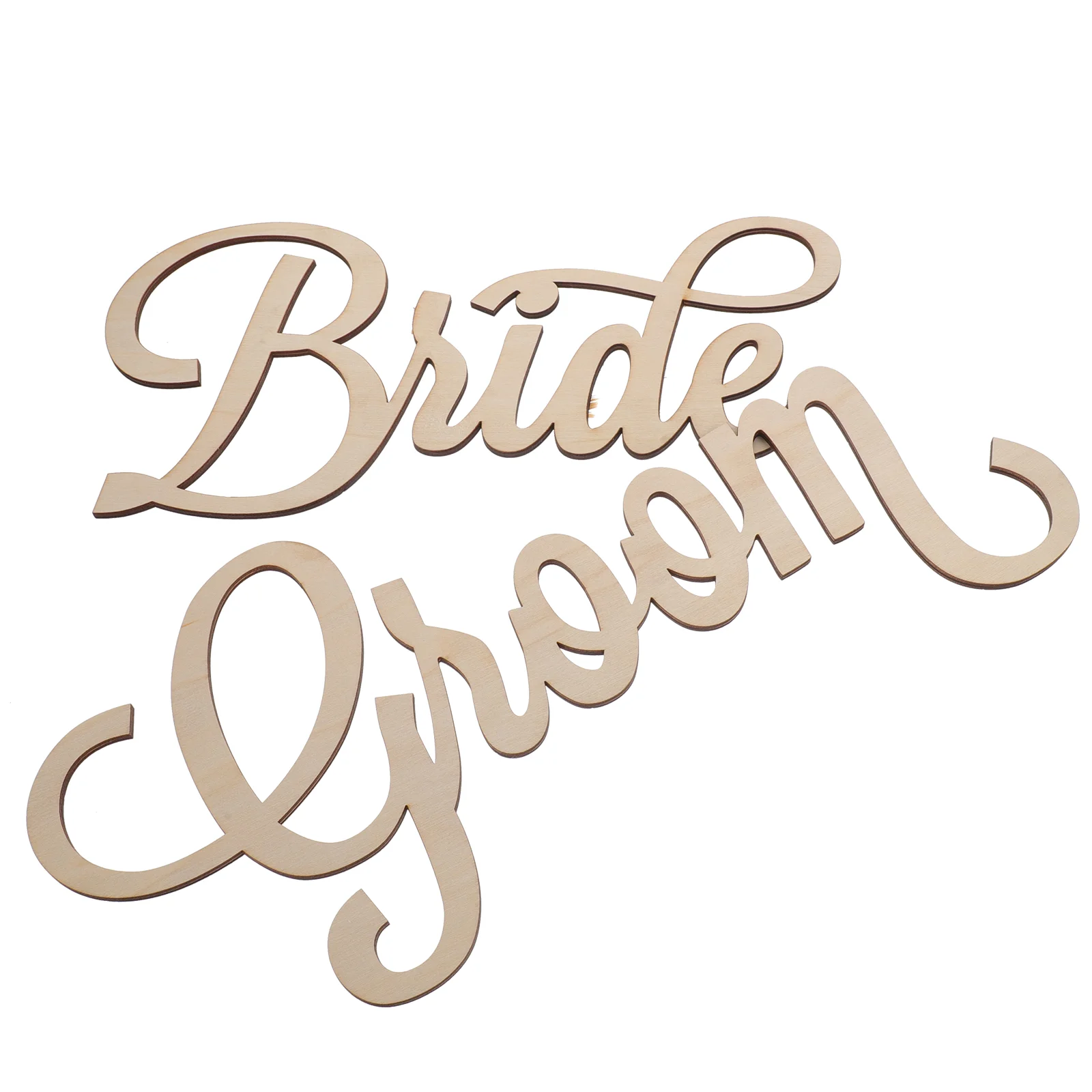2pcs Bride Groom Wedding Chair Signs Wooden Chair Back Signs for Bride and Groom Wedding Chairs Hanging
2pcs Bride Groom Wedding Chair Signs Wooden Chair Back Signs for Bride and Groom Wedding Chairs Hanging