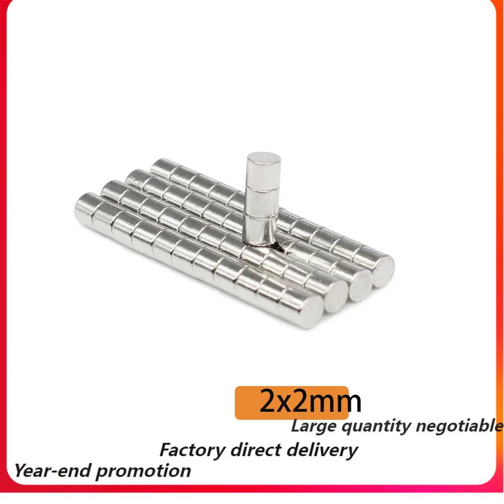 5000pcs 2X2mm Round Mini Magnet 2*2mm Earth Neodymium Magnets for door Search Magnetic Fridge DIY Crafts Aimant Ring NdFeB
5000pcs 2X2mm Round Mini Magnet 2*2mm Earth Neodymium Magnets for door Search Magnetic Fridge DIY Crafts Aimant Ring NdFeB