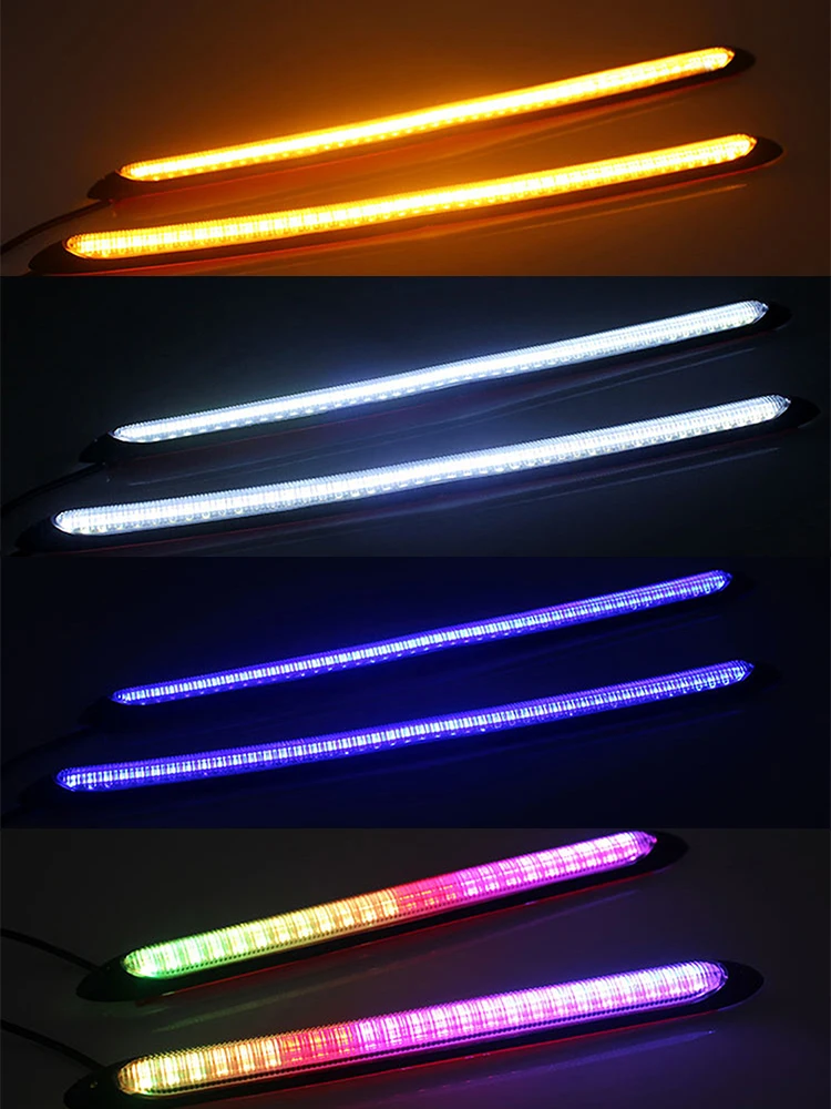 24cm Flexible DRL LED Strip White Turn Signal Light Car Daytime Running Light Auto Headlights Waterproof Yellow Brake Flow Lamps
24cm Flexible DRL LED Strip White Turn Signal Light Car Daytime Running Light Auto Headlights Waterproof Yellow Brake Flow Lamps