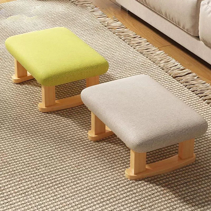 

Креативный домашний низкий стул, маленький стул из твердой древесины, искусственная кожа, стул для гостиной, простой диван, скамейка, табурет для взрослых