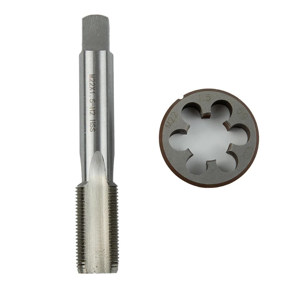 HSS M22 X 1.5mm Tap & M22 X 1.5mm Die Metric Thread Right Hand High Speed Steel Tools Accessories Household DIY
HSS M22 X 1.5mm Tap & M22 X 1.5mm Die Metric Thread Right Hand High Speed Steel Tools Accessories Household DIY