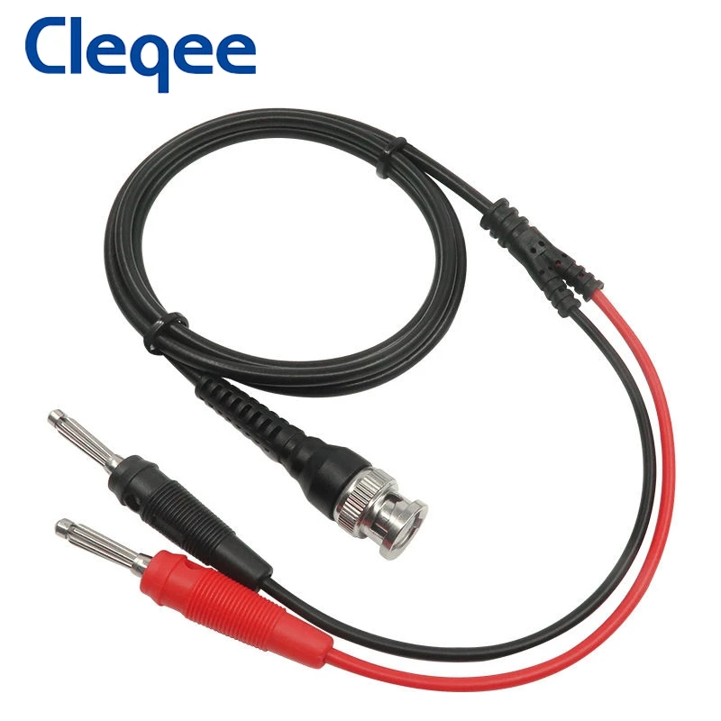 Cleqee P1008A BNC Q9 на двойной 4 мм Штабелируемый Банановый штекер с испытательными выводы зонд кабель 120 см
Cleqee P1008A BNC Q9 на двойной 4 мм Штабелируемый Банановый штекер с испытательными выводы зонд кабель 120 см