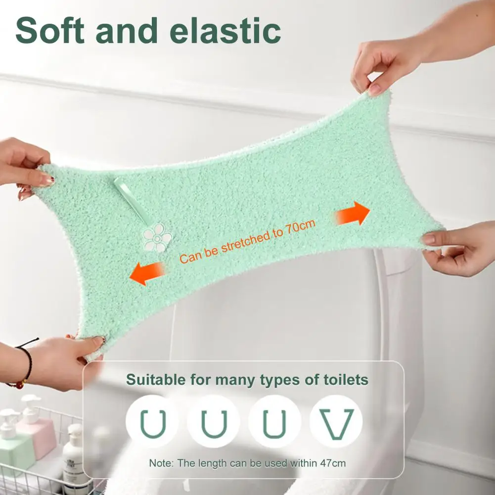 Toilet Seat Cushion Ultra Soft Keep Warm Universal Toilet Seat Pads Closestool Warmer with Handle Bathroom Toilets Seats Cushion
Toilet Seat Cushion Ultra Soft Keep Warm Universal Toilet Seat Pads Closestool Warmer with Handle Bathroom Toilets Seats Cushion