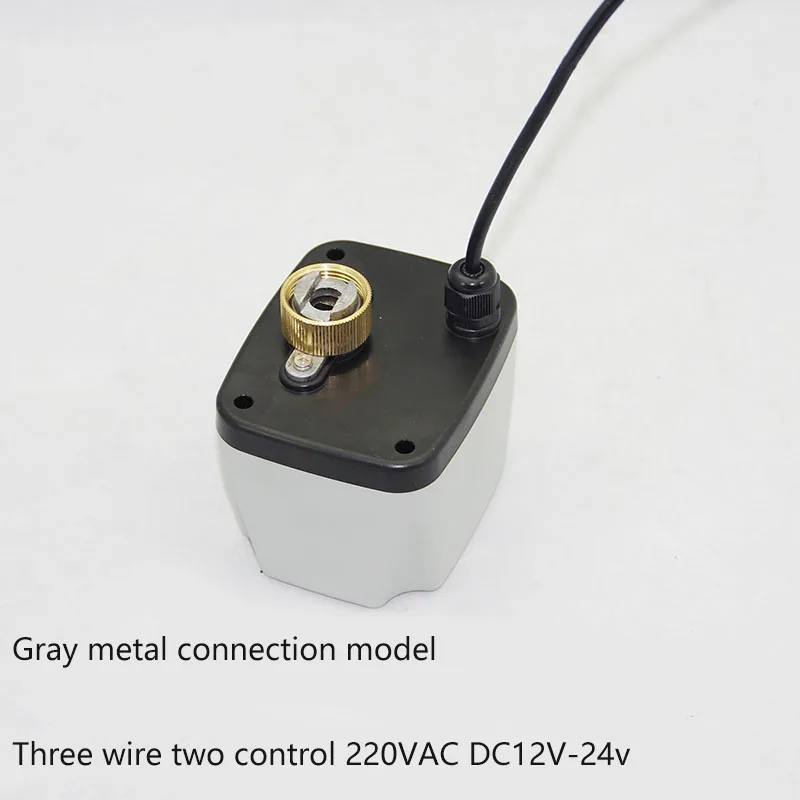 Electric ball valve actuator 220VAC DC12V/24V Three wire one control two control electric valve 2way 3 way actuator controller
Electric ball valve actuator 220VAC DC12V/24V Three wire one control two control electric valve 2way 3 way actuator controller