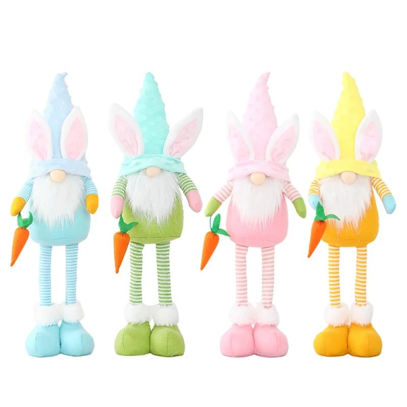 4 Pcs Cartoon Standing Long Leg White Beard No Face Rabbit Ear Doll Desk Display Easter Day Party Home Pendants Ornament
4 Pcs Cartoon Standing Long Leg White Beard No Face Rabbit Ear Doll Desk Display Easter Day Party Home Pendants Ornament