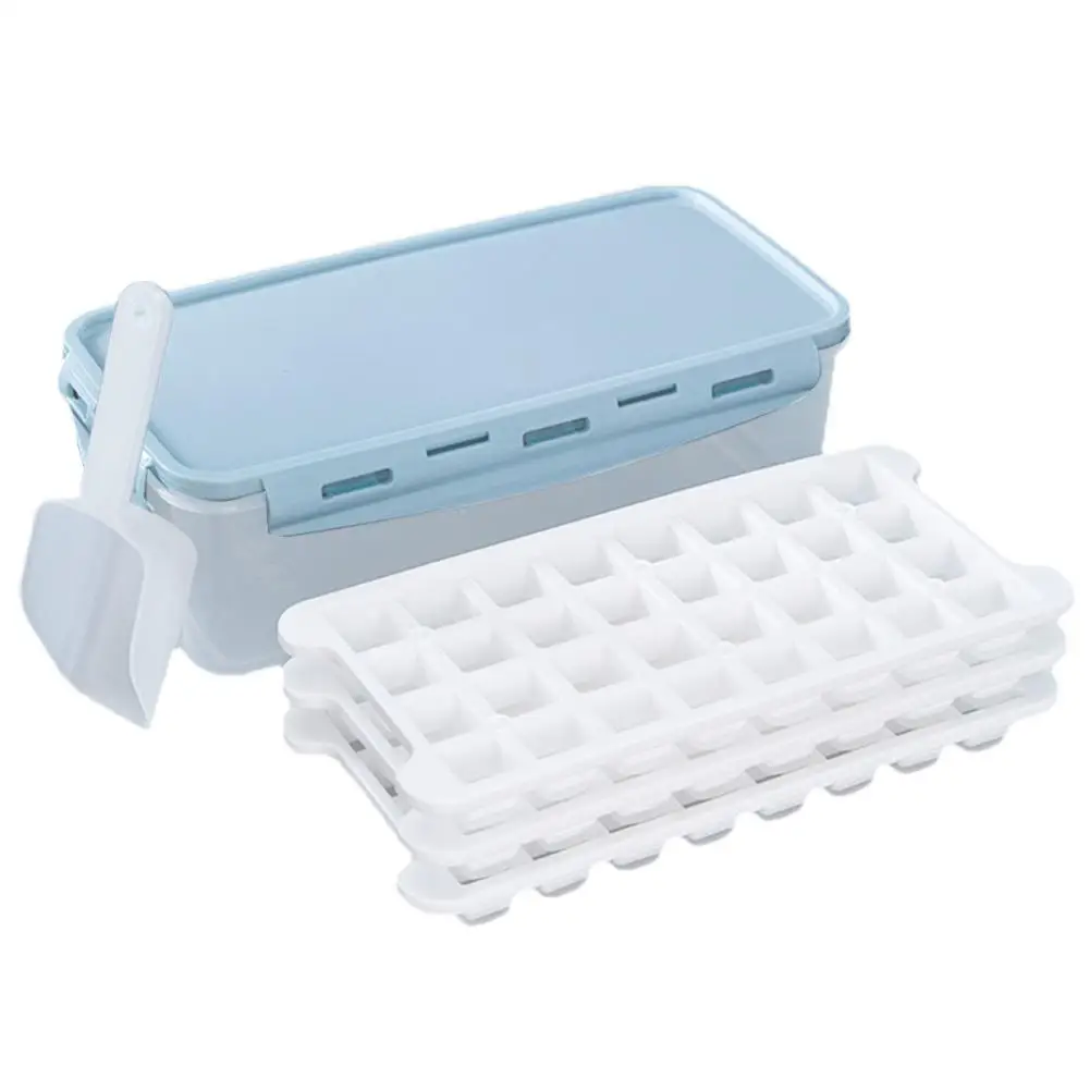96 Gird Soft Bottom Silicone Ice Tray 2.8L Ice Box with 3 Layers Drink Whiskey Cocktail Ice Cream Ice Cube Cold Drink Mold
96 Gird Soft Bottom Silicone Ice Tray 2.8L Ice Box with 3 Layers Drink Whiskey Cocktail Ice Cream Ice Cube Cold Drink Mold