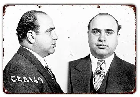 Фотография детской кружки 1931 Al Capone, жестяной знак для магазина, бара, кафе, винного погреба, фермы, Забавный Настенный декор 8x12 дюймов
Фотография детской кружки 1931 Al Capone, жестяной знак для магазина, бара, кафе, винного погреба, фермы, Забавный Настенный декор 8x12 дюймов