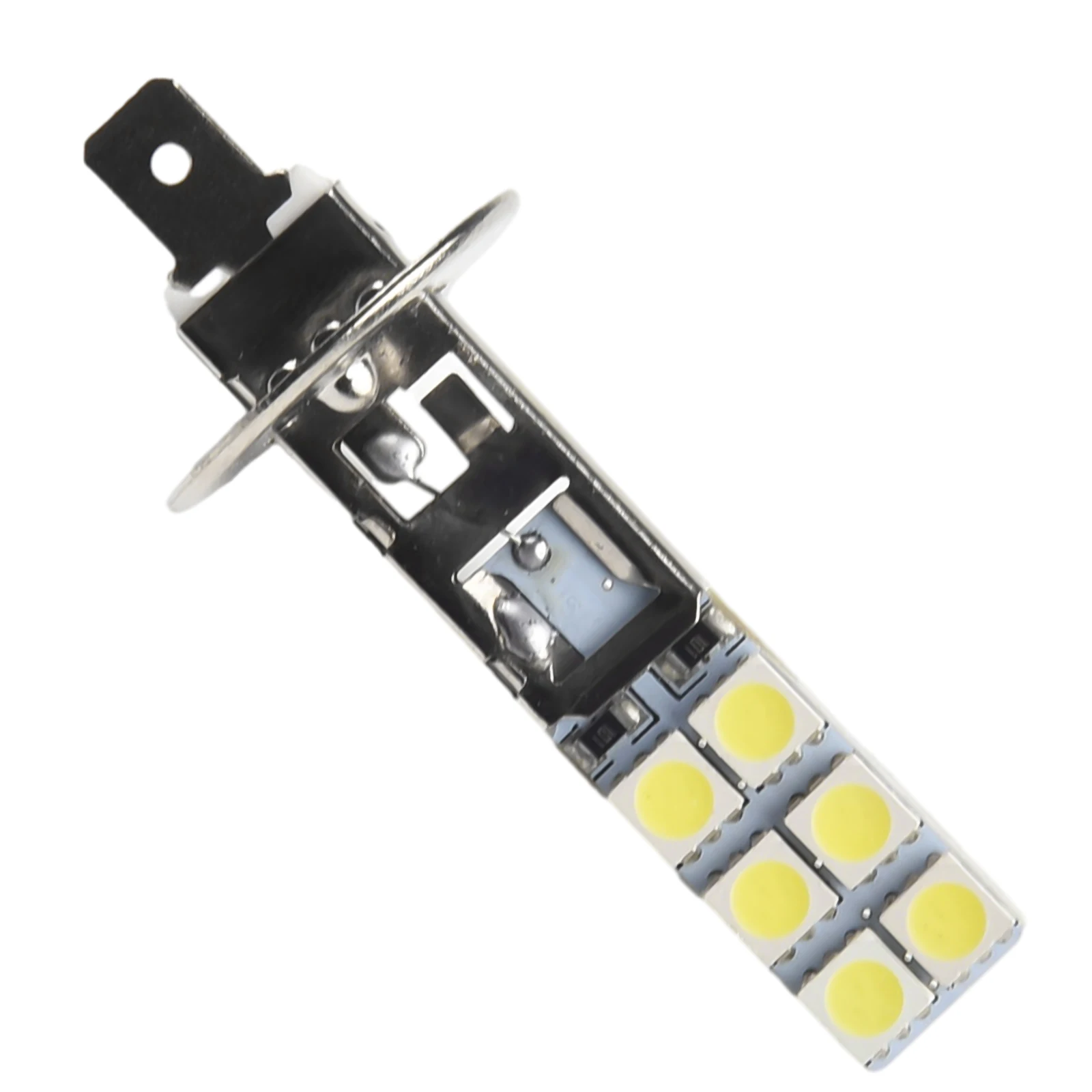H1-12SMD-5050 6000K DC 12V-24V 1800LM угол луча 360 ° подходит для фар противотуманных фар Дневные ходовые огни DRL супер белый
H1-12SMD-5050 6000K DC 12V-24V 1800LM угол луча 360 ° подходит для фар противотуманных фар Дневные ходовые огни DRL супер белый