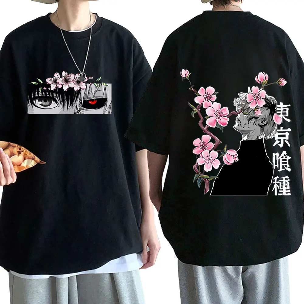 Japanese Anime Ken Kaneki Tokyo Ghoul T Shirt Men Graphic Manga Tees Fashion T-shirts Summer 90s Tops Oversize T-shirt Male
Japanese Anime Ken Kaneki Tokyo Ghoul T Shirt Men Graphic Manga Tees Fashion T-shirts Summer 90s Tops Oversize T-shirt Male