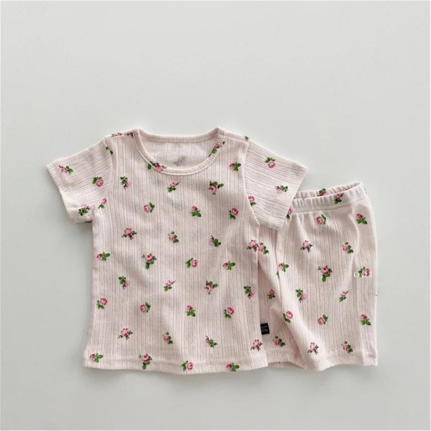 New Fashion Summer Toddler Baby Gir Clothes Set Soft Cotton T Shirt+Shorts 2pcs Kids Girls Floral Outfits Children Clothing Suit
New Fashion Summer Toddler Baby Gir Clothes Set Soft Cotton T Shirt+Shorts 2pcs Kids Girls Floral Outfits Children Clothing Suit