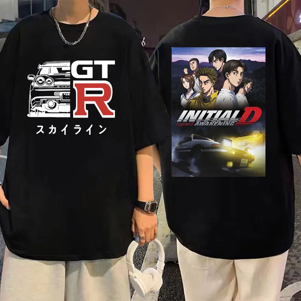Anime Drift AE86 Initial D T-shirt Manga R34 Skyline GTR JDM Graphic T-shirts Summer Vintage 100%Cotton Oversized T Shirt Unisex
Anime Drift AE86 Initial D T-shirt Manga R34 Skyline GTR JDM Graphic T-shirts Summer Vintage 100%Cotton Oversized T Shirt Unisex