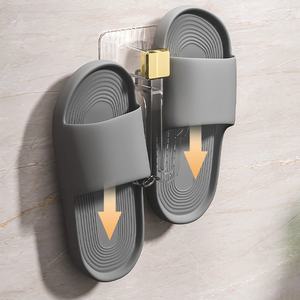 Slipper Storage Rack Wall Mounted Shoe Rack Hanger Slippers Drain Storage Rack Shelf Shoe Hanging Holder Bathroom Organizer
Slipper Storage Rack Wall Mounted Shoe Rack Hanger Slippers Drain Storage Rack Shelf Shoe Hanging Holder Bathroom Organizer