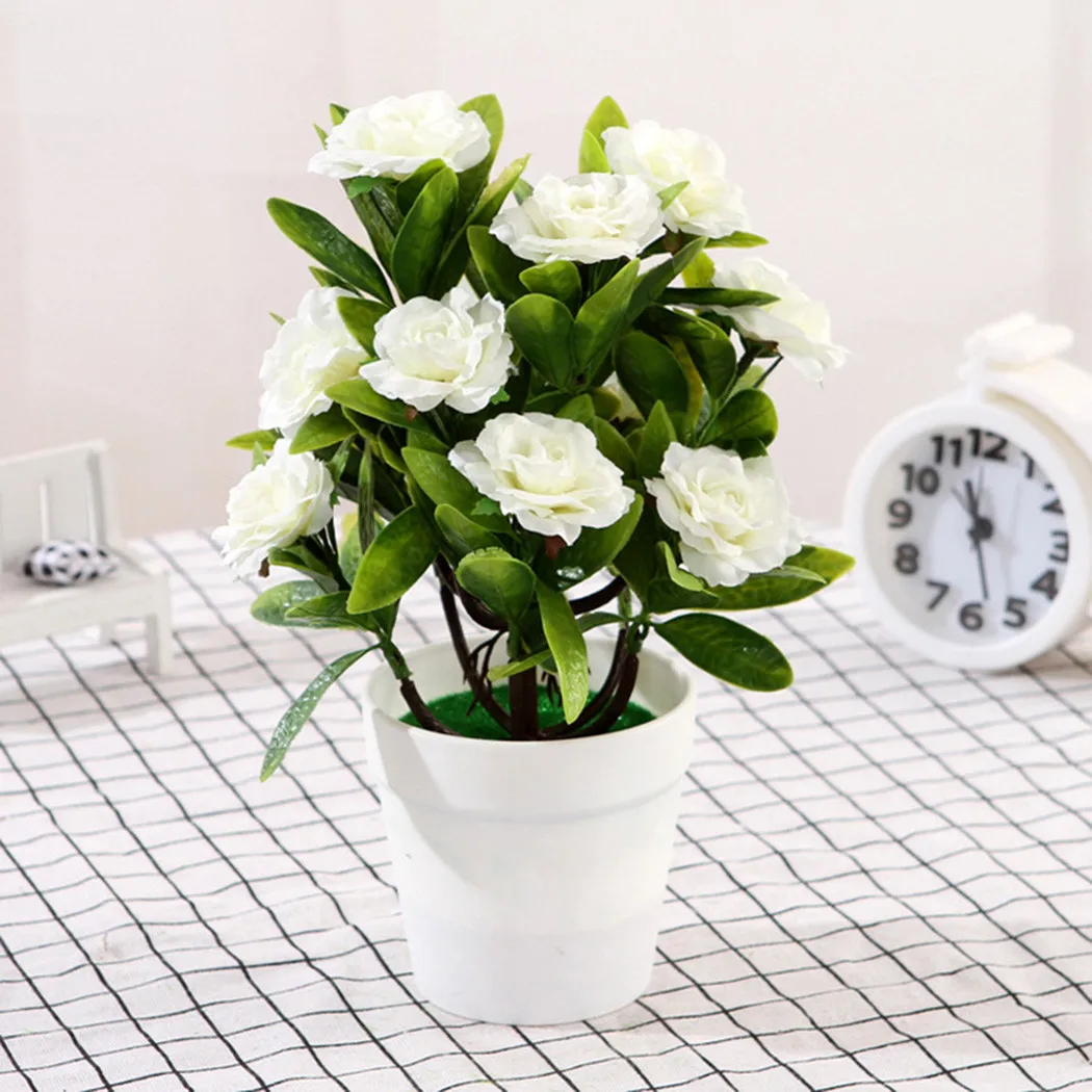 Wedding Flower False Plants Garden Home Decor Ornament Outdoor Indoor Potted Plant Simulation Artificial Bonsai
Wedding Flower False Plants Garden Home Decor Ornament Outdoor Indoor Potted Plant Simulation Artificial Bonsai