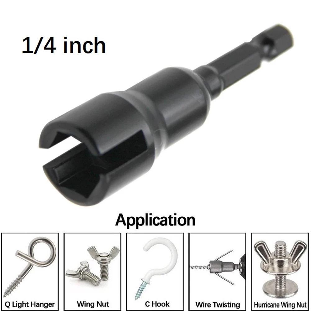 Practical Work Nut Driver 1/4Inch Hex Shank 6.35mm Black Chrome Vanadium Steel Hex Shank Butterfly Bolt Socket
Practical Work Nut Driver 1/4Inch Hex Shank 6.35mm Black Chrome Vanadium Steel Hex Shank Butterfly Bolt Socket