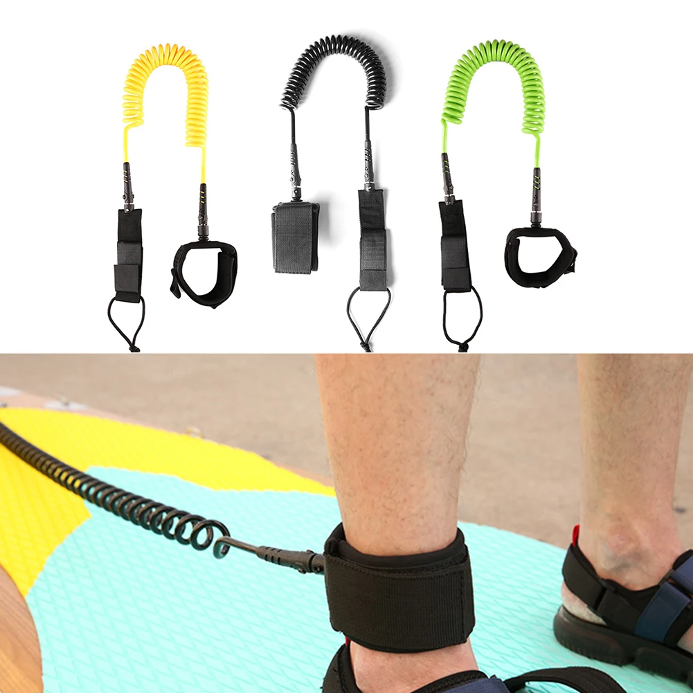 Durable 7mm 10 Feet TPU Elastic Stand Up Paddle Board Surfboard Leash 360° Rotating Kayak Paddleboard Life Safety Rope For Surf
Durable 7mm 10 Feet TPU Elastic Stand Up Paddle Board Surfboard Leash 360° Rotating Kayak Paddleboard Life Safety Rope For Surf