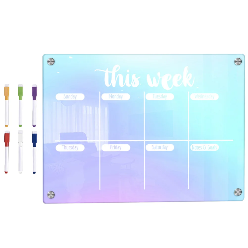 Small Dry Erase Boards Refrigerator Message Handwriting Pens Practical Fridge Planning Magnetic Attraction
Small Dry Erase Boards Refrigerator Message Handwriting Pens Practical Fridge Planning Magnetic Attraction