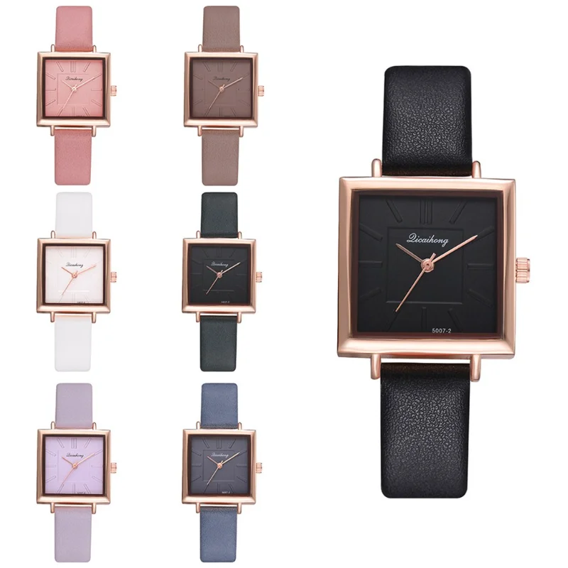 Top Brand Women's Watches Fashion Leather Square Wrist Watch Women Watches Ladies Watch Clock Zegarek Damski Relojes Mujer
Top Brand Women's Watches Fashion Leather Square Wrist Watch Women Watches Ladies Watch Clock Zegarek Damski Relojes Mujer
