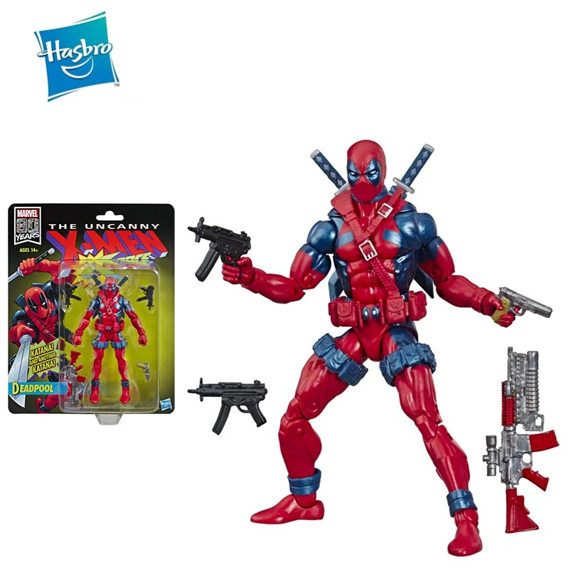 Hasbro Marvel Legends Deadpool 6 Inches Action Figure Comics Toys Doll Model PVC Collectible Model Doll
Hasbro Marvel Legends Deadpool 6 Inches Action Figure Comics Toys Doll Model PVC Collectible Model Doll