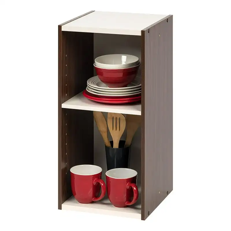 2-Tier Small Space Living Shelving, Walnut Brown Ganchos para colgar cinturones Closet hanging organizer Table decoration & acce
2-Tier Small Space Living Shelving, Walnut Brown Ganchos para colgar cinturones Closet hanging organizer Table decoration & acce