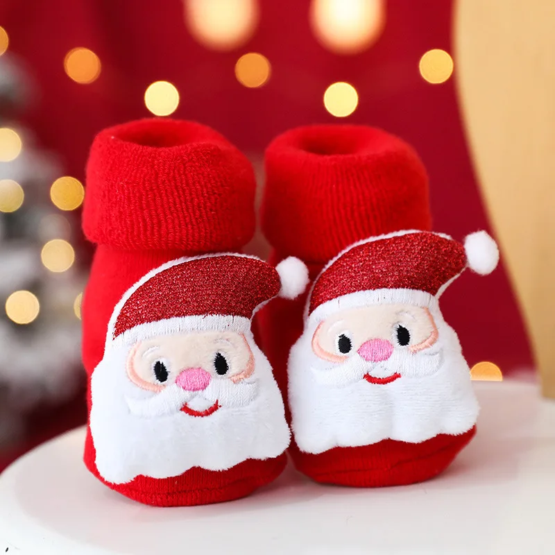 Kids Socks New Winter Thick Baby Socks Non-slip Baby Children Christmas Socks 0-3 Years Old 13-24m Baby Girl Stuff
Kids Socks New Winter Thick Baby Socks Non-slip Baby Children Christmas Socks 0-3 Years Old 13-24m Baby Girl Stuff