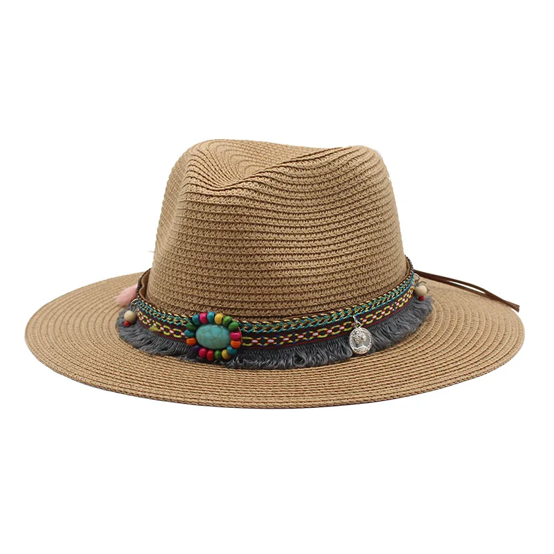 Women Summer Cowboy hat Accessories Straw Sun Hats Men's Sun Protection Beach Fedora Caps Girl Panama Hat Gorras Hombre LM71 
Women Summer Cowboy hat Accessories Straw Sun Hats Men's Sun Protection Beach Fedora Caps Girl Panama Hat Gorras Hombre LM71
