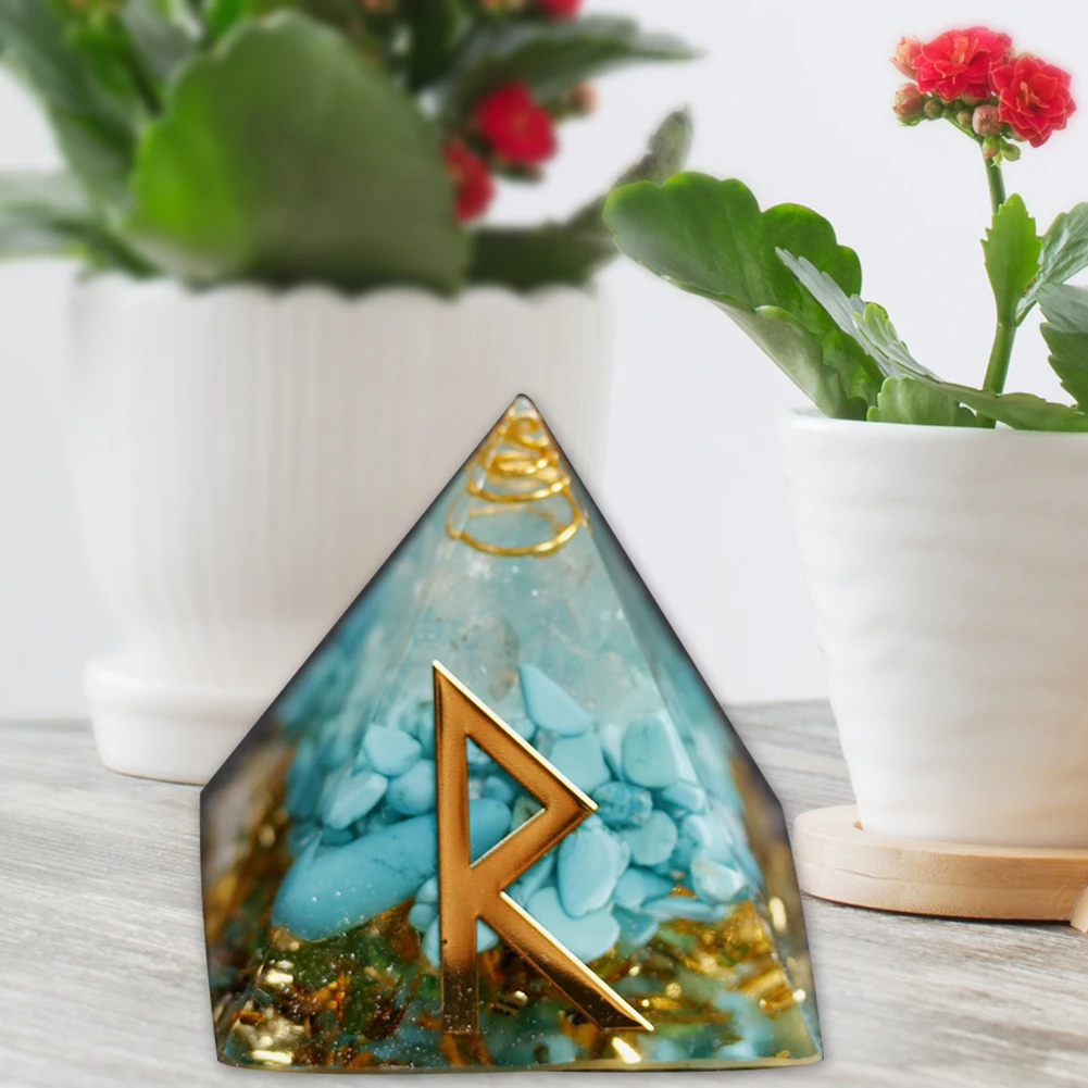 Orgonite Pyramid Crystal Pyramid Healing Figurines Home Office Epoxy Resin Art Decoration Healing Crystal Energy Generator
Orgonite Pyramid Crystal Pyramid Healing Figurines Home Office Epoxy Resin Art Decoration Healing Crystal Energy Generator