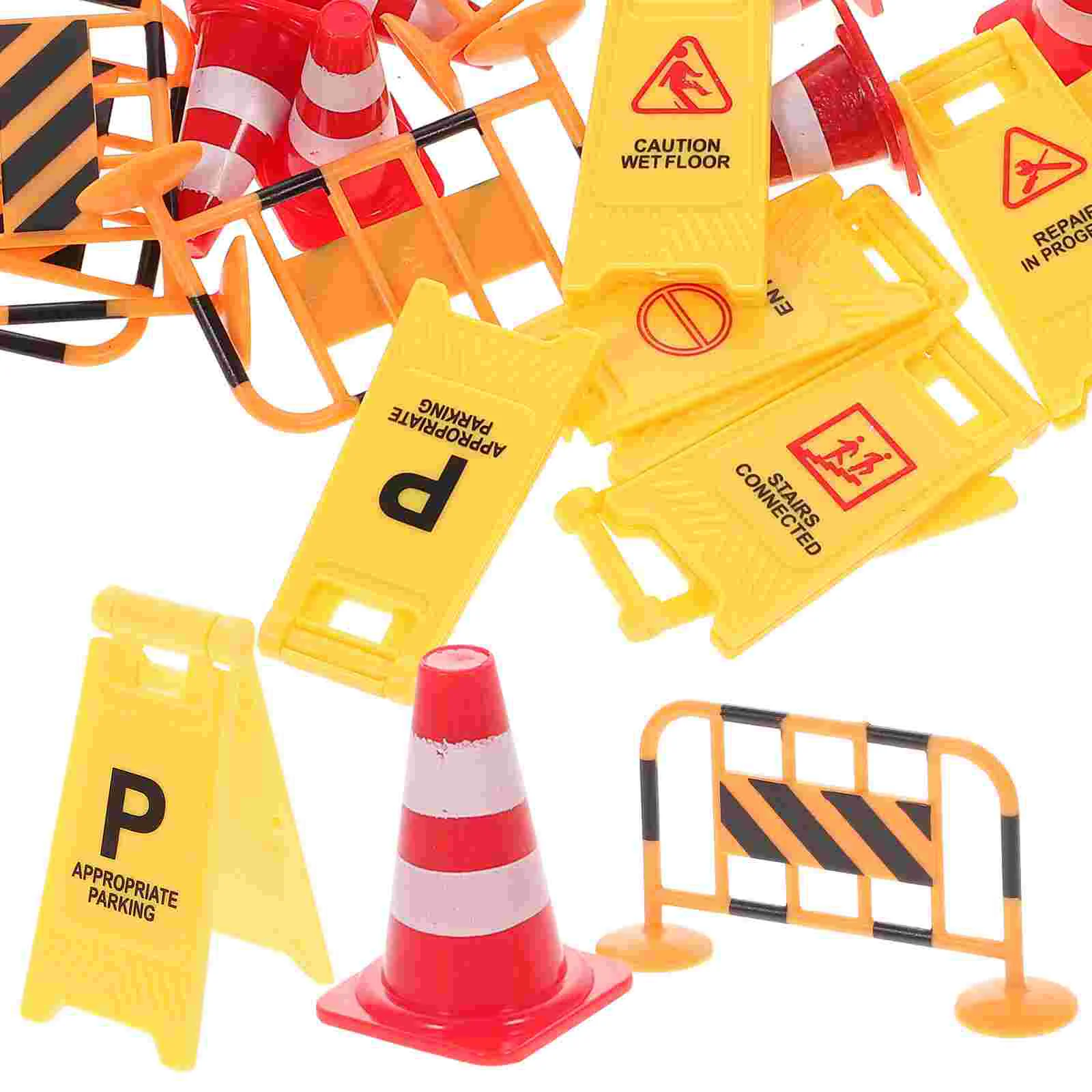 Traffic Signs Sign Toy Mini Cones Road Play Kids Street Construction Roadblock Toys Cone Playset Pretend Safety Roadblocks Stop
Traffic Signs Sign Toy Mini Cones Road Play Kids Street Construction Roadblock Toys Cone Playset Pretend Safety Roadblocks Stop