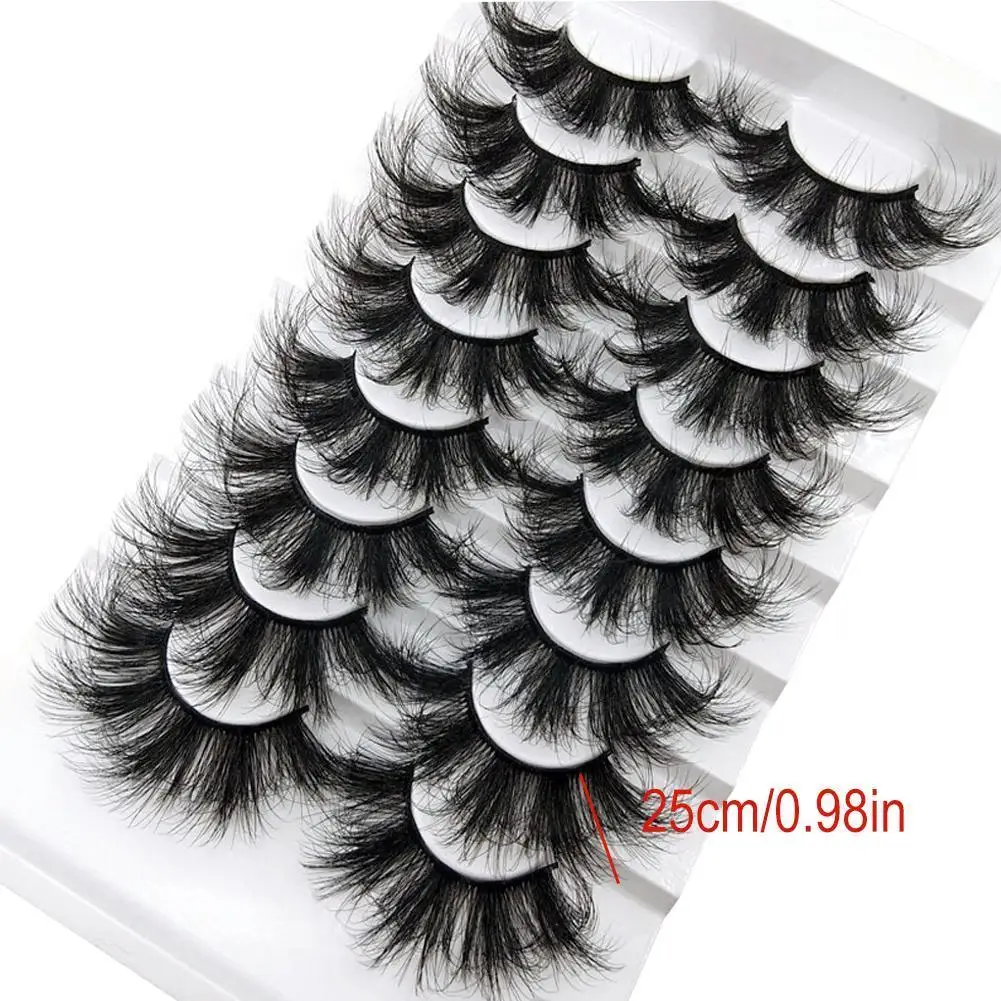 2023 6D High Curly Explosive Cross Style Thick Extended Eyelashes 25mm False NEW M8N4
2023 6D High Curly Explosive Cross Style Thick Extended Eyelashes 25mm False NEW M8N4